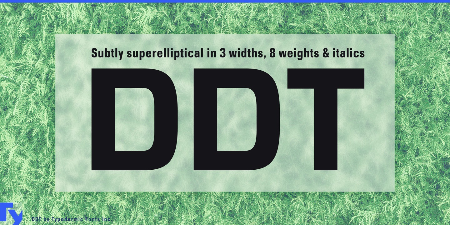 Ddt SemiBold Italic Font preview